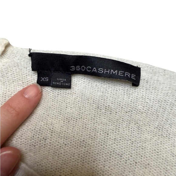 ✨🖤 360 Cashmere Oversized Skull Tie Dye Cashmere Sweater XS 🖤✨ - Picture 4 of 8